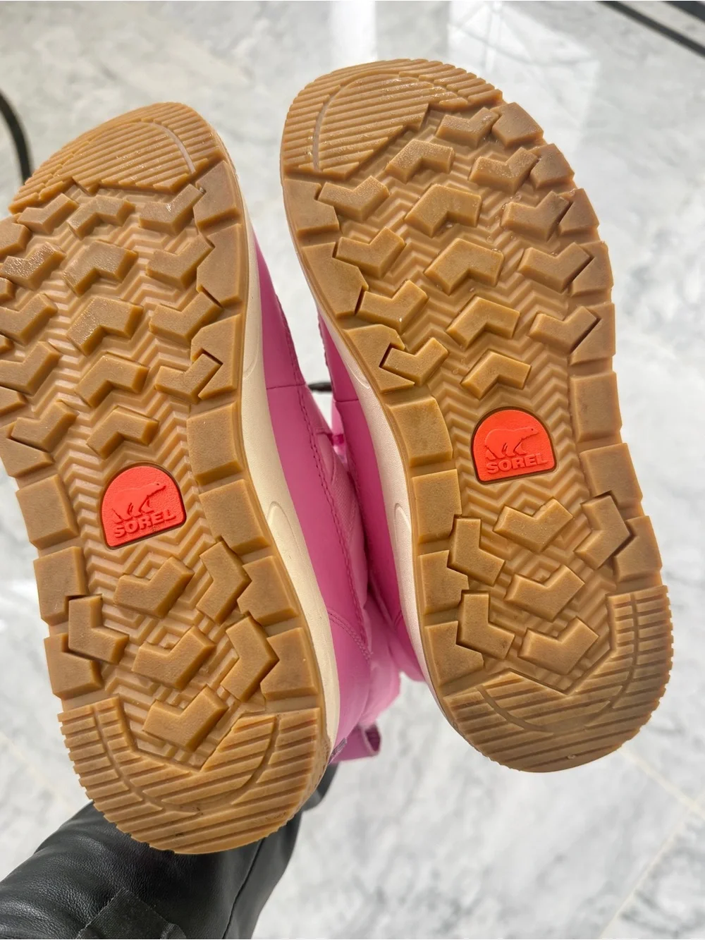 Sorel Kids' Pink Waterproof Winter Boots